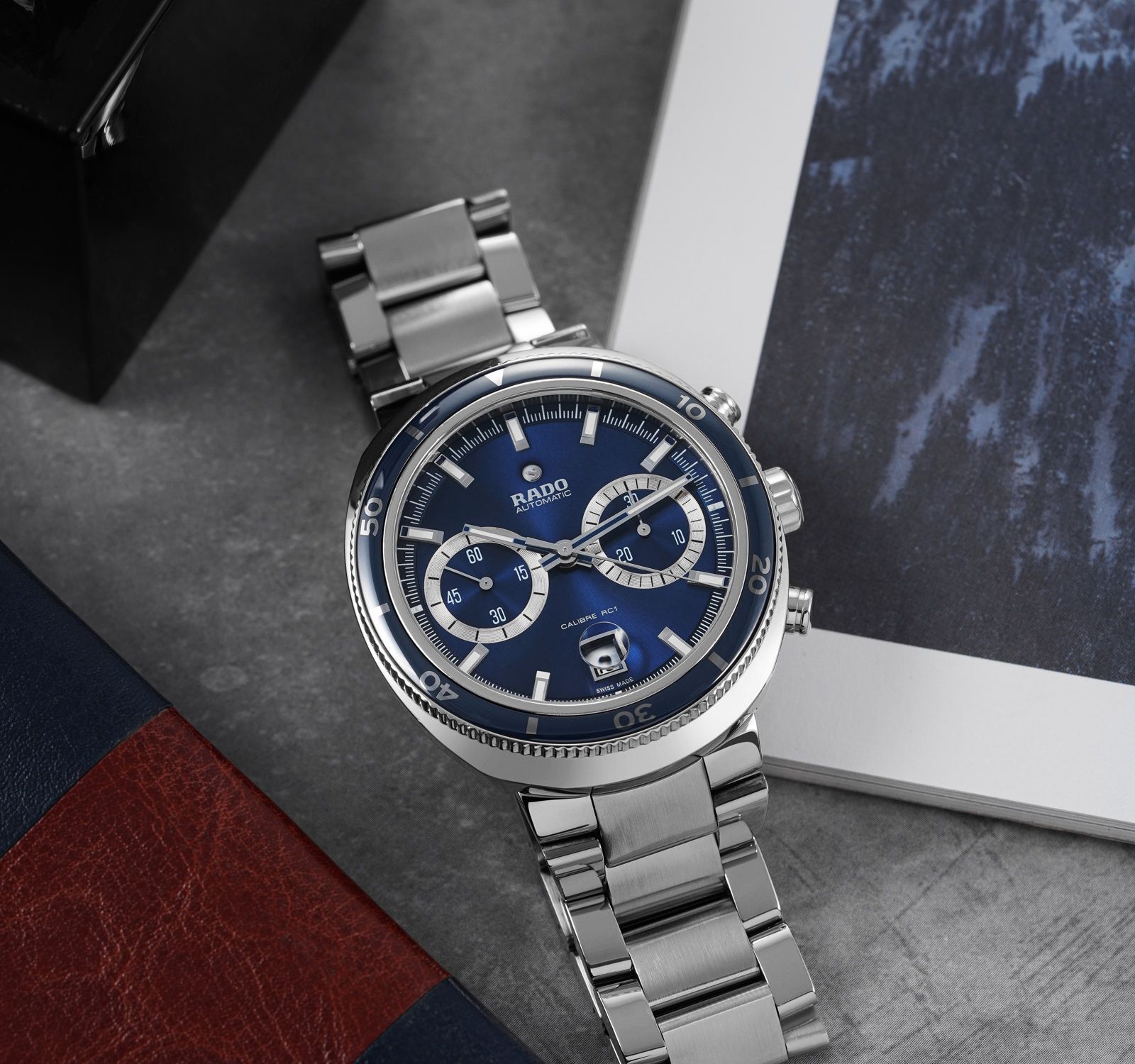 Rado d star discount 200 blue dial