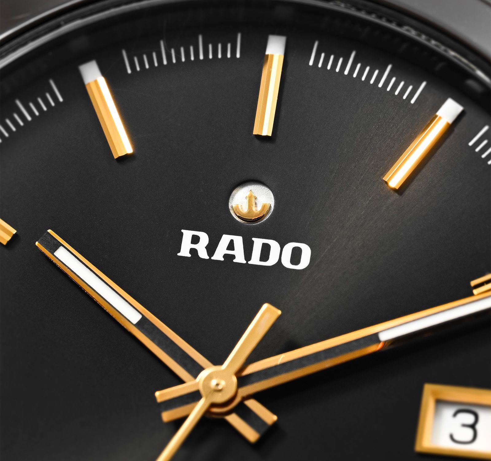 Pre Owned Rado HyperChrome Men Watch in Black Colour Dial