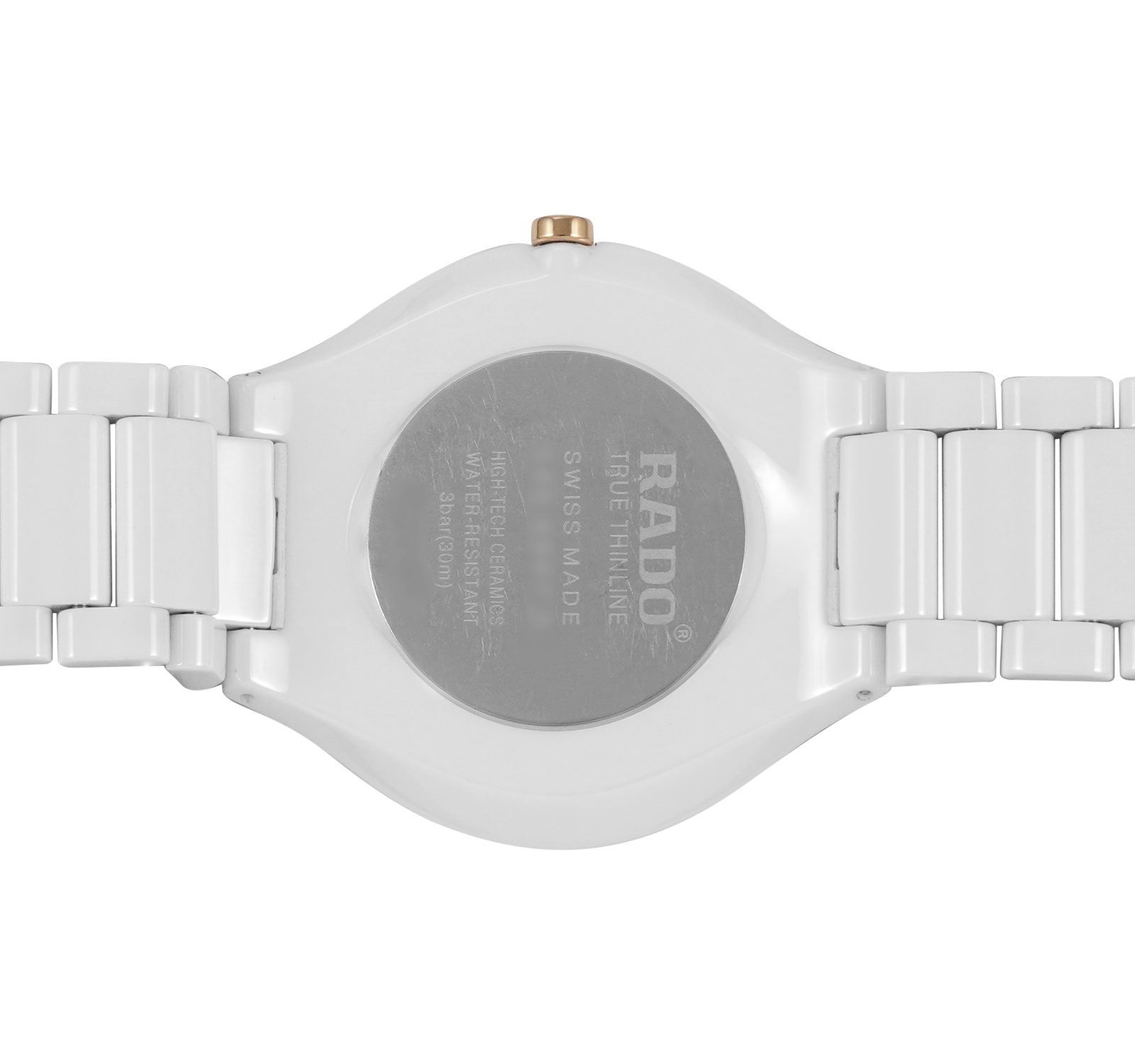 Pre Owned Rado True Thinline Women Watch in White Colour Dial