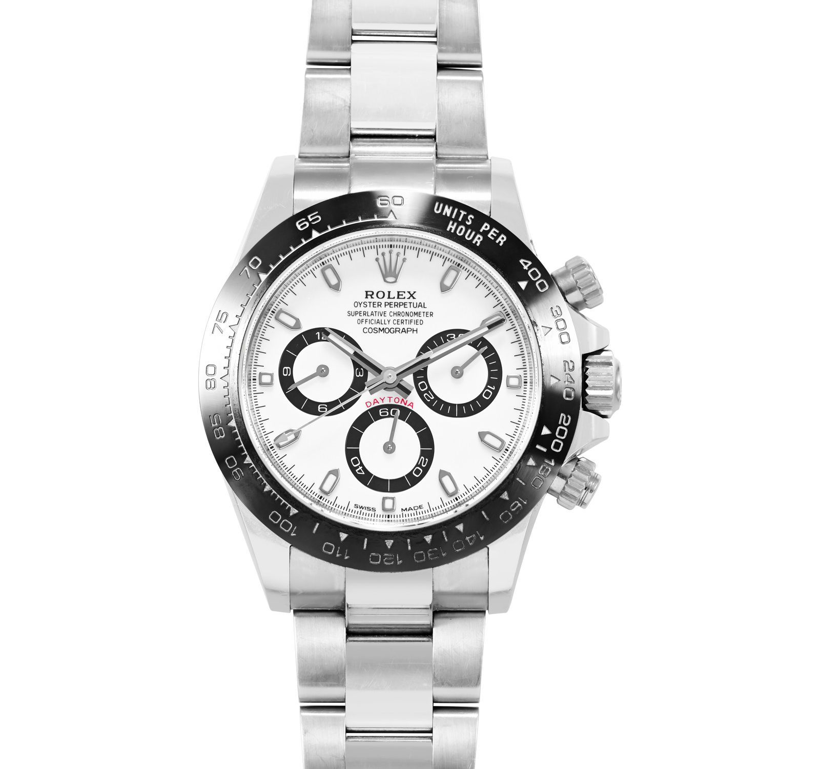 Buy Pre Owned Rolex Cosmograph Daytona M126500LN WHTIND