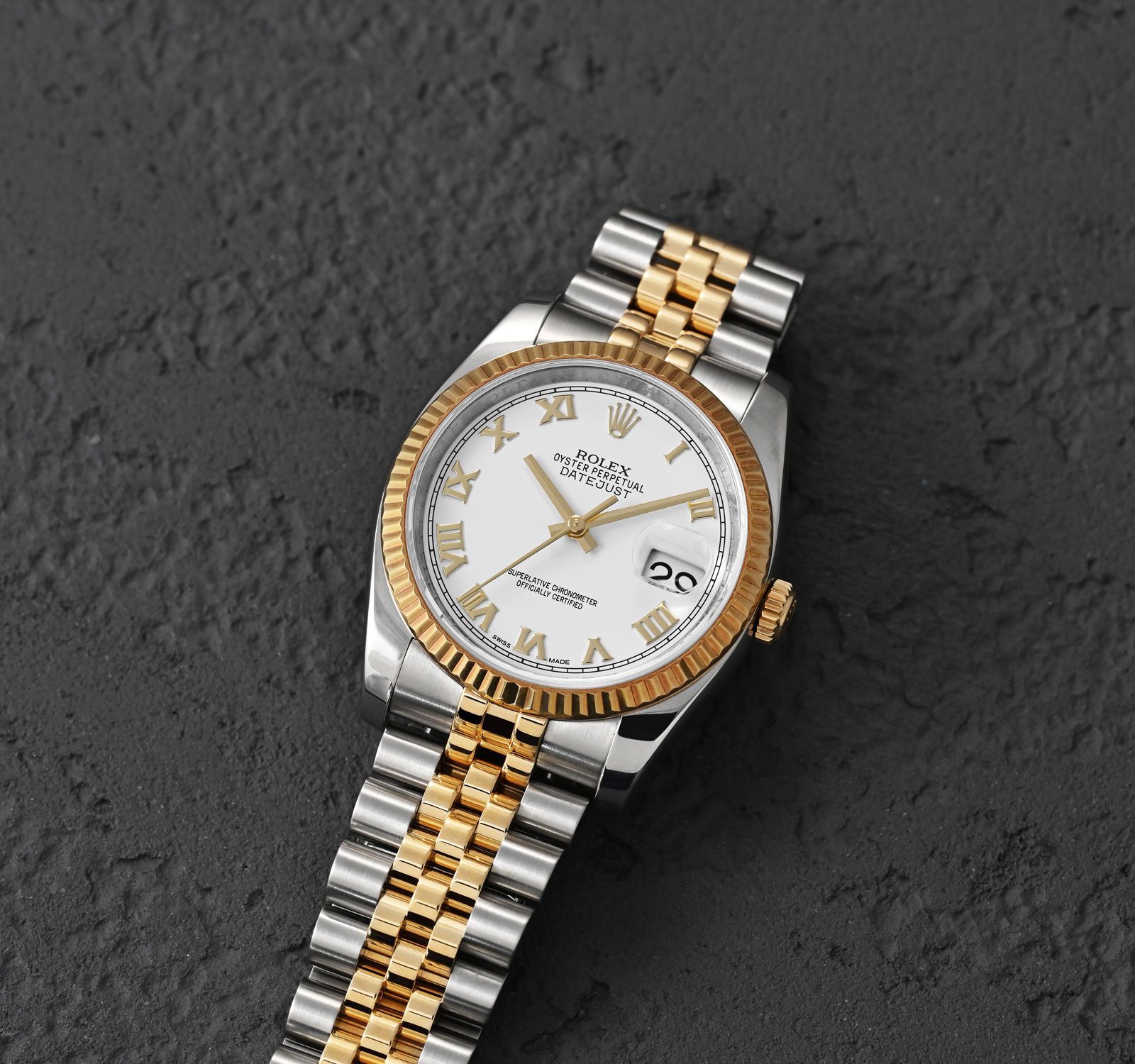 Rolex 116233-WHITEROM