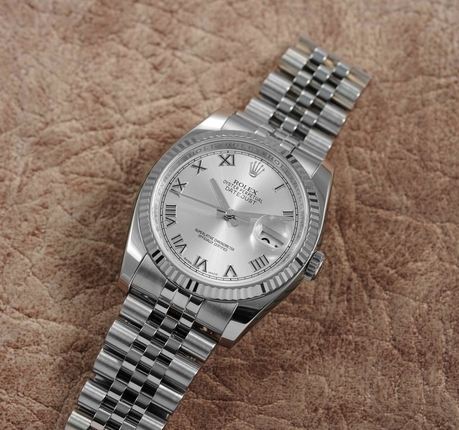 Buy Pre Owned Rolex Datejust 116234 SLVROM