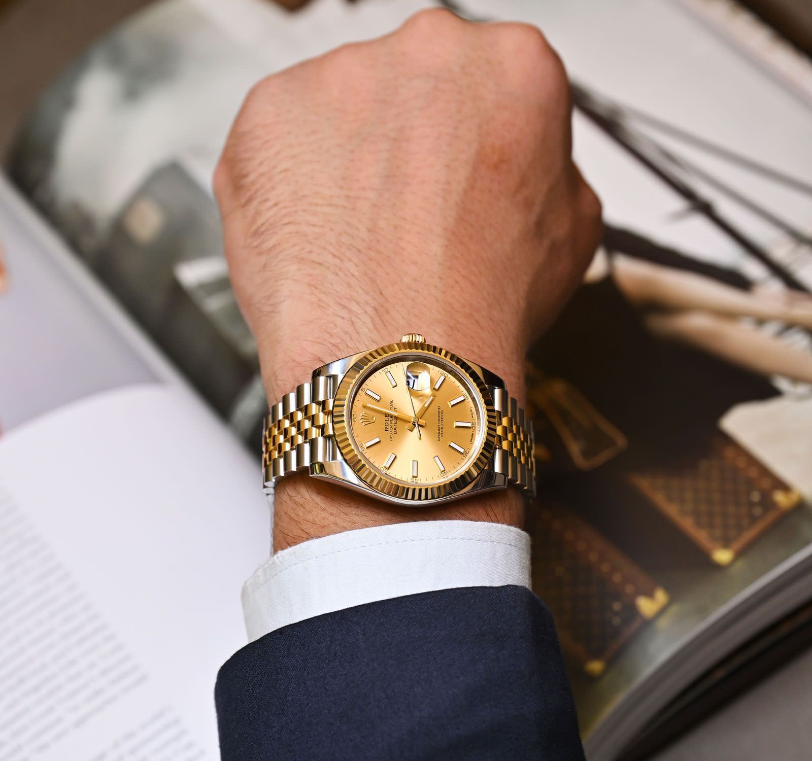 Rolex 126333 champagne hot sale
