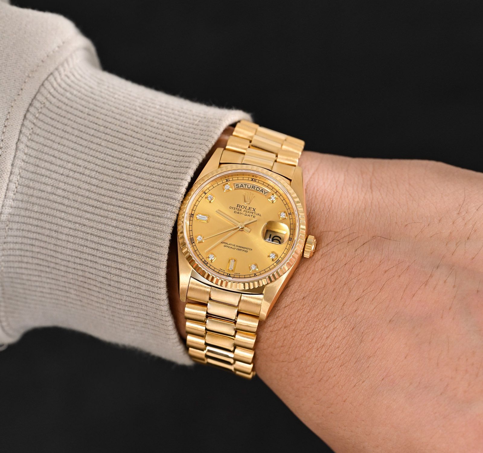 Buy Pre Owned Rolex Day Date 18238 8BR2DIBA