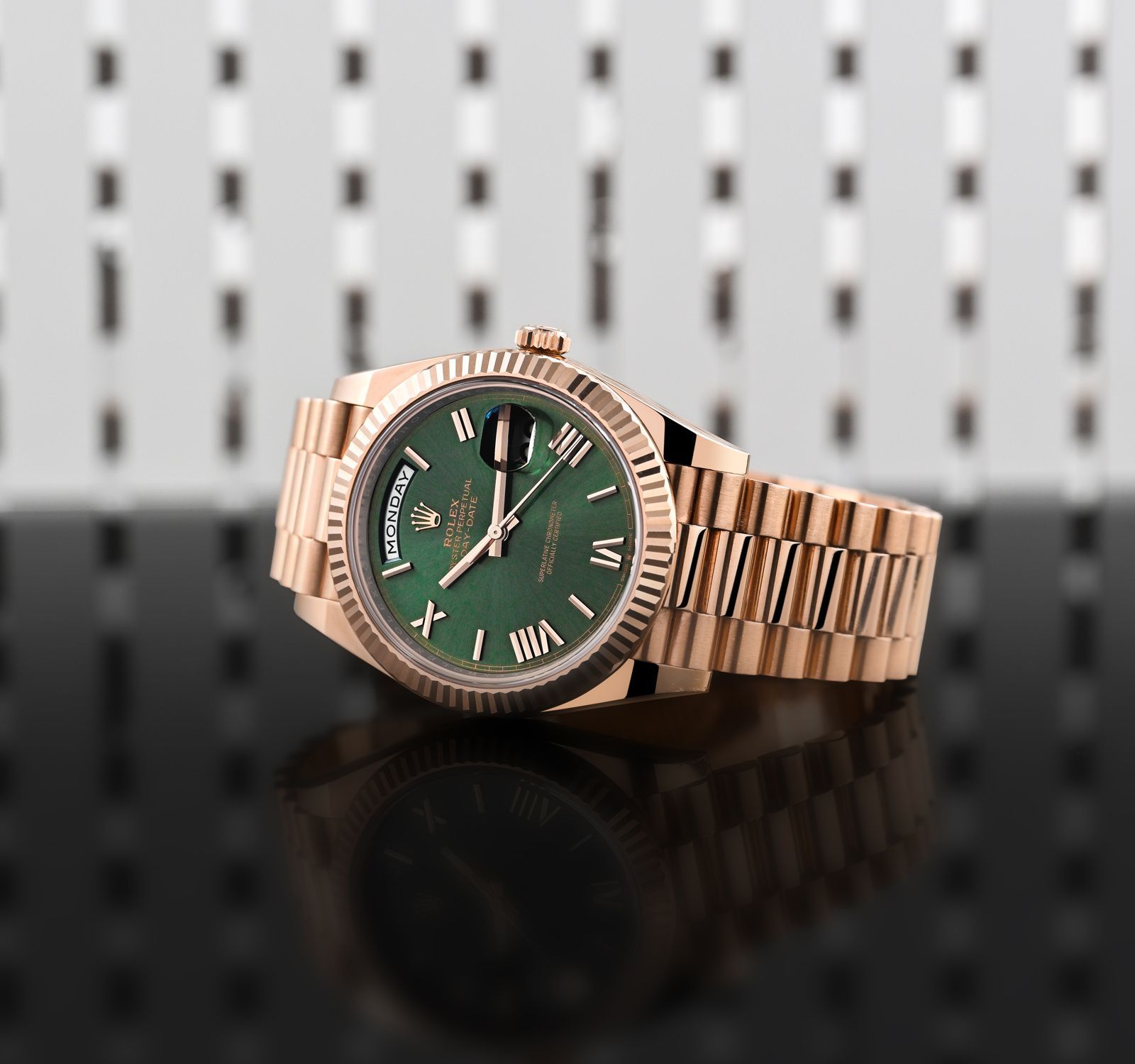Pre-Owned Rolex M228235-OLIVE-GREENROM Price