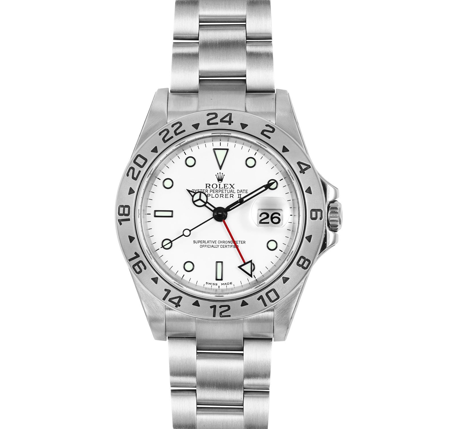 Buy Pre Owned Rolex Explorer II 16570 WHTIND