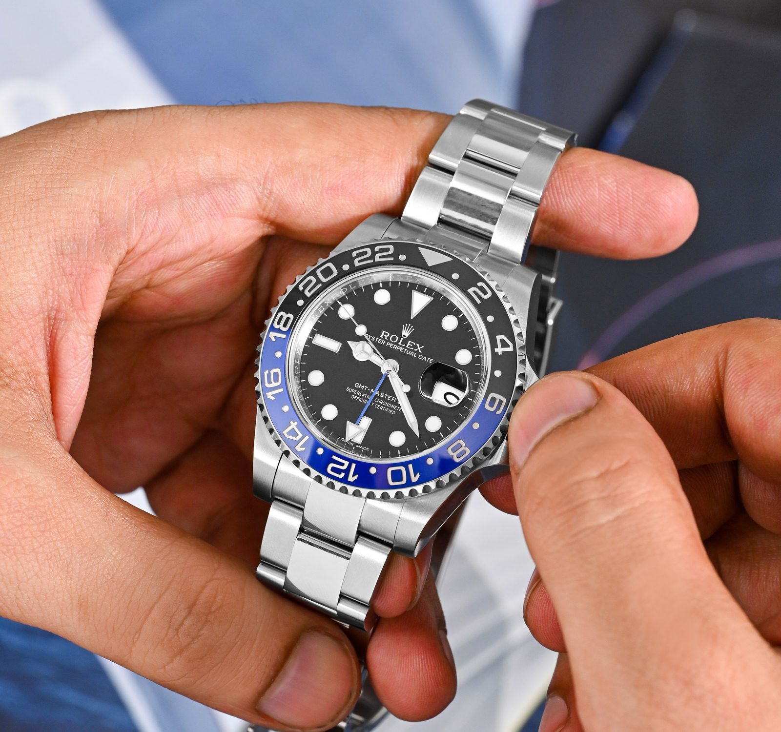 Buy Pre Owned Rolex GMT Master II 116710BLNR