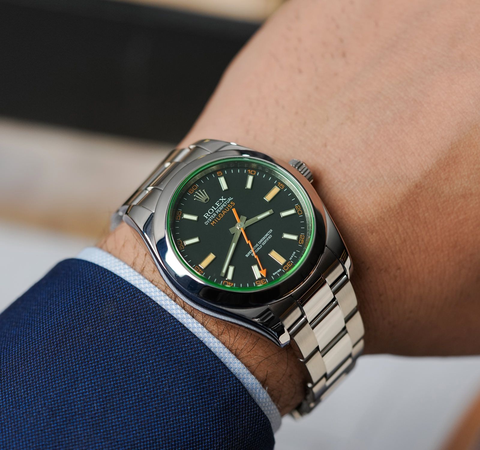 Pre-Owned Rolex Milgauss Price