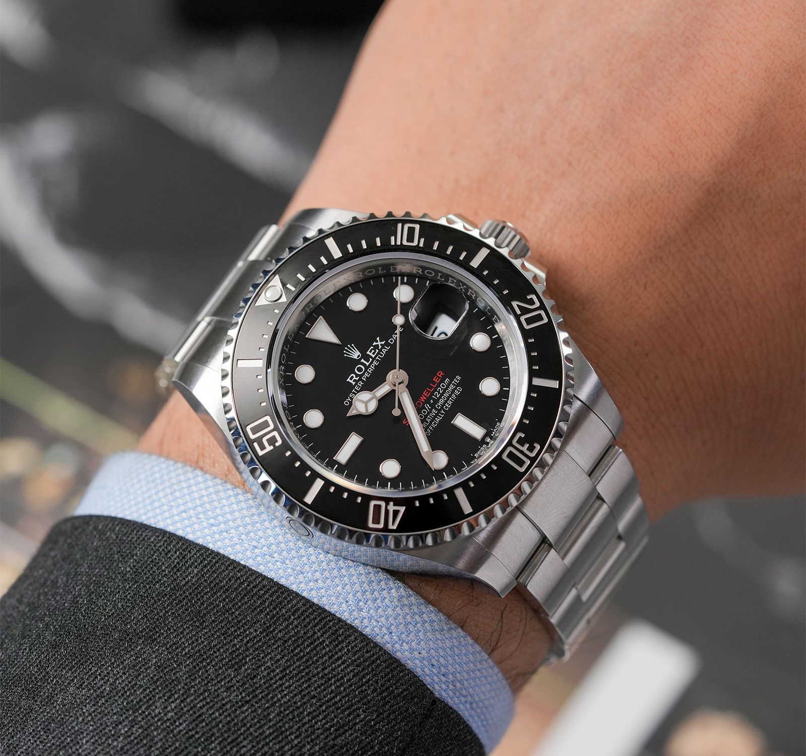 Rolex 50th Anniversary Sea Dweller Pre-Owned Rolex Sea-Dweller Men