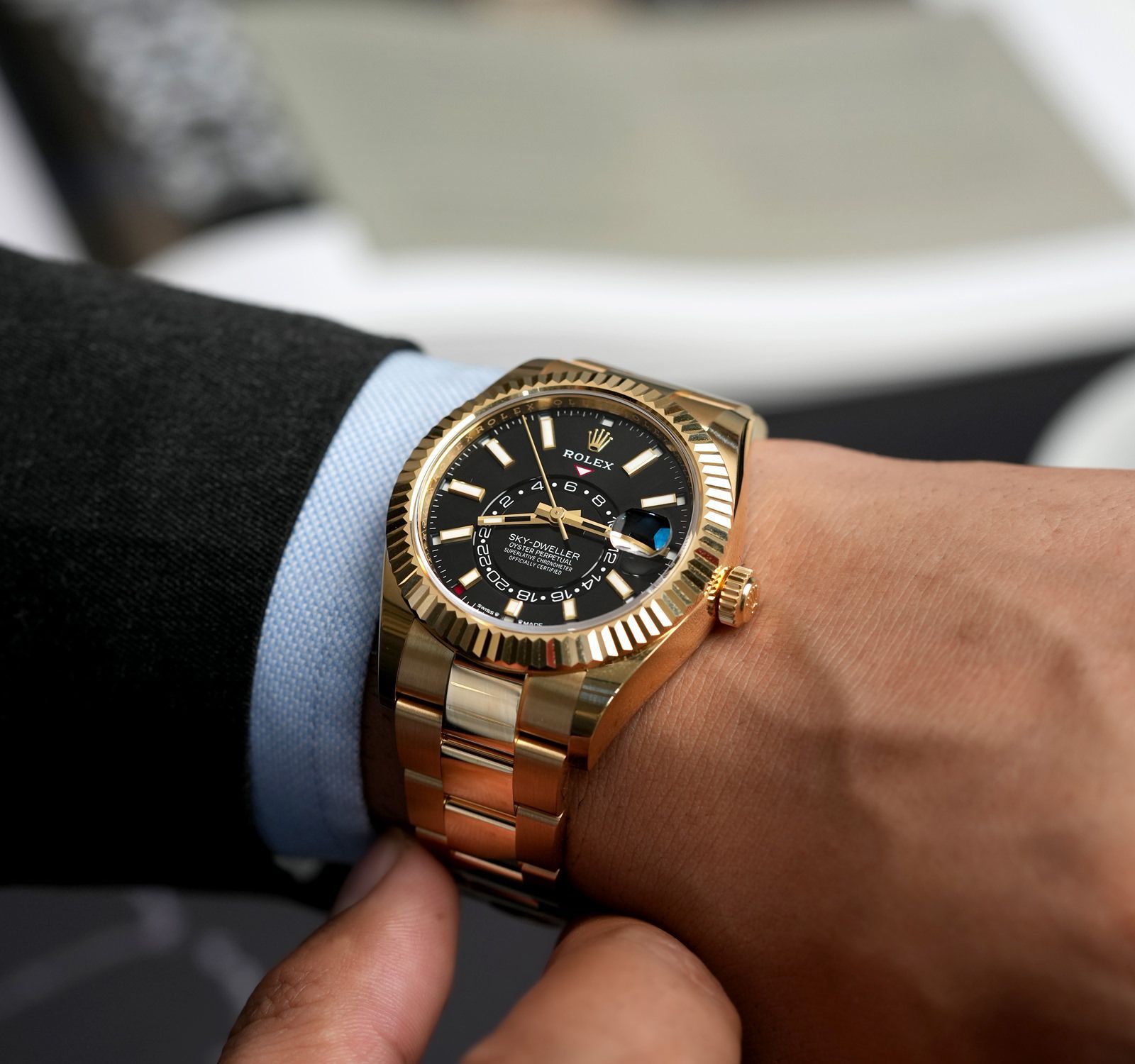 Pre-Owned Rolex Sky-Dweller Price