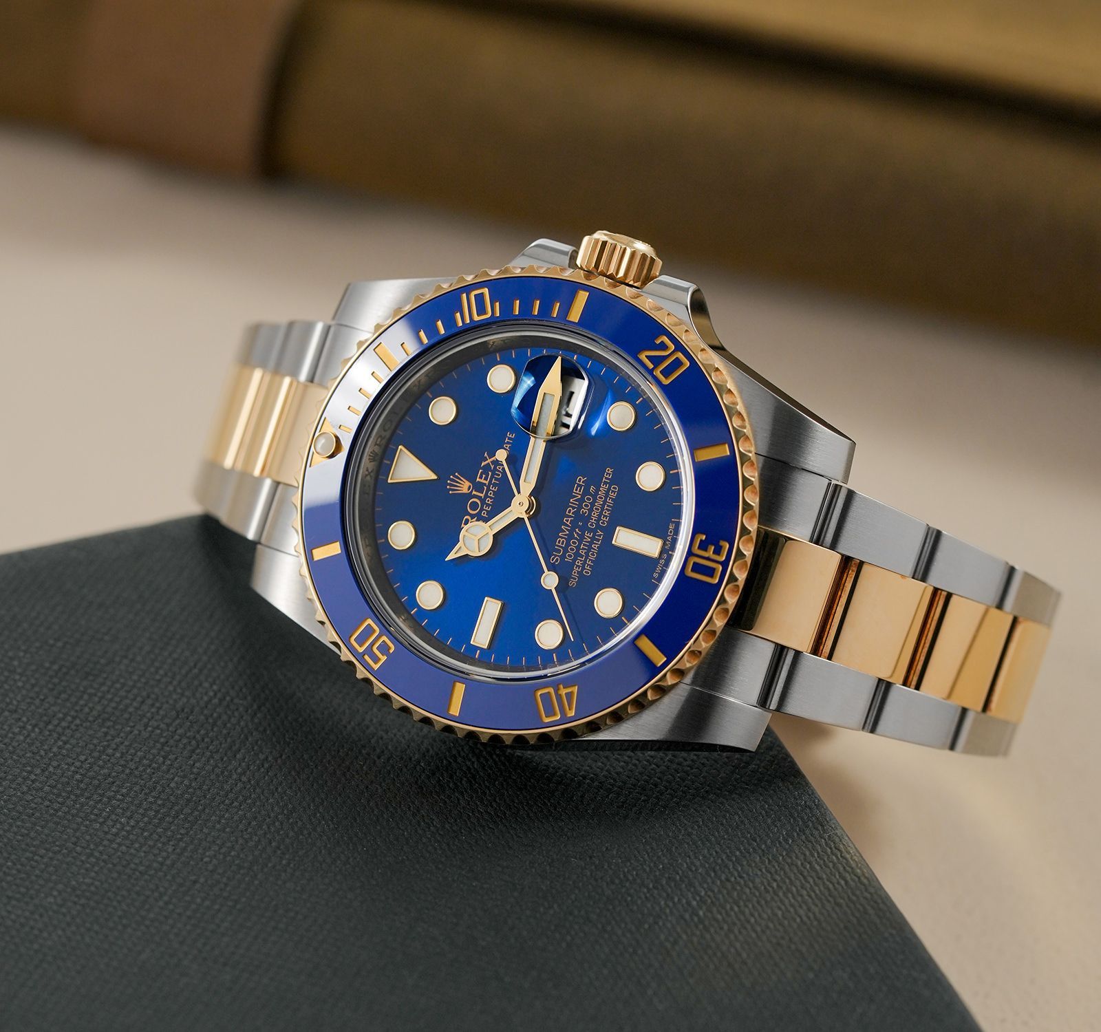 Rolex 116613LB-RYLBLUIND