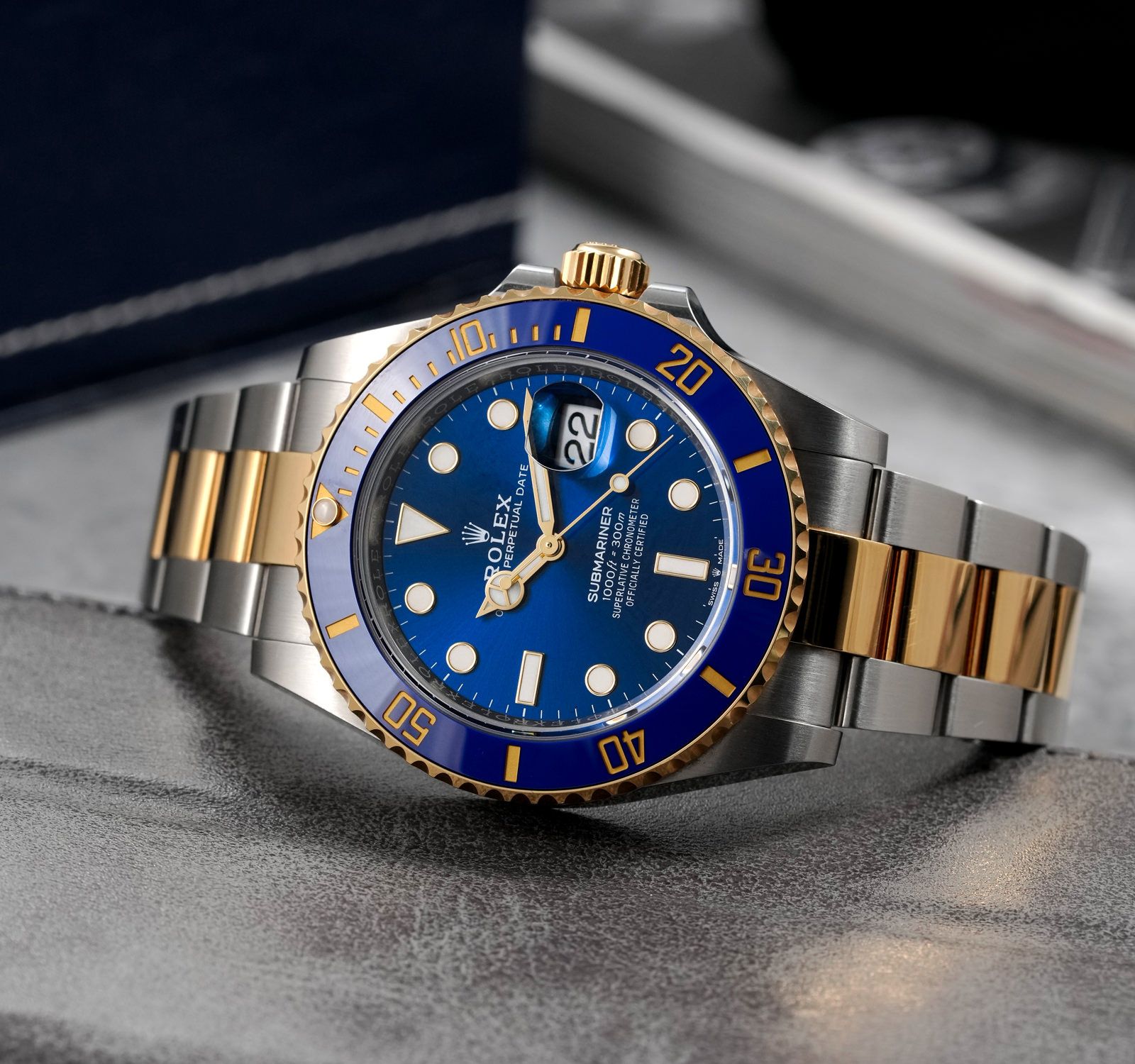 Rolex Submariner Date Oystersteel And Yellow Gold Rolex Mariner