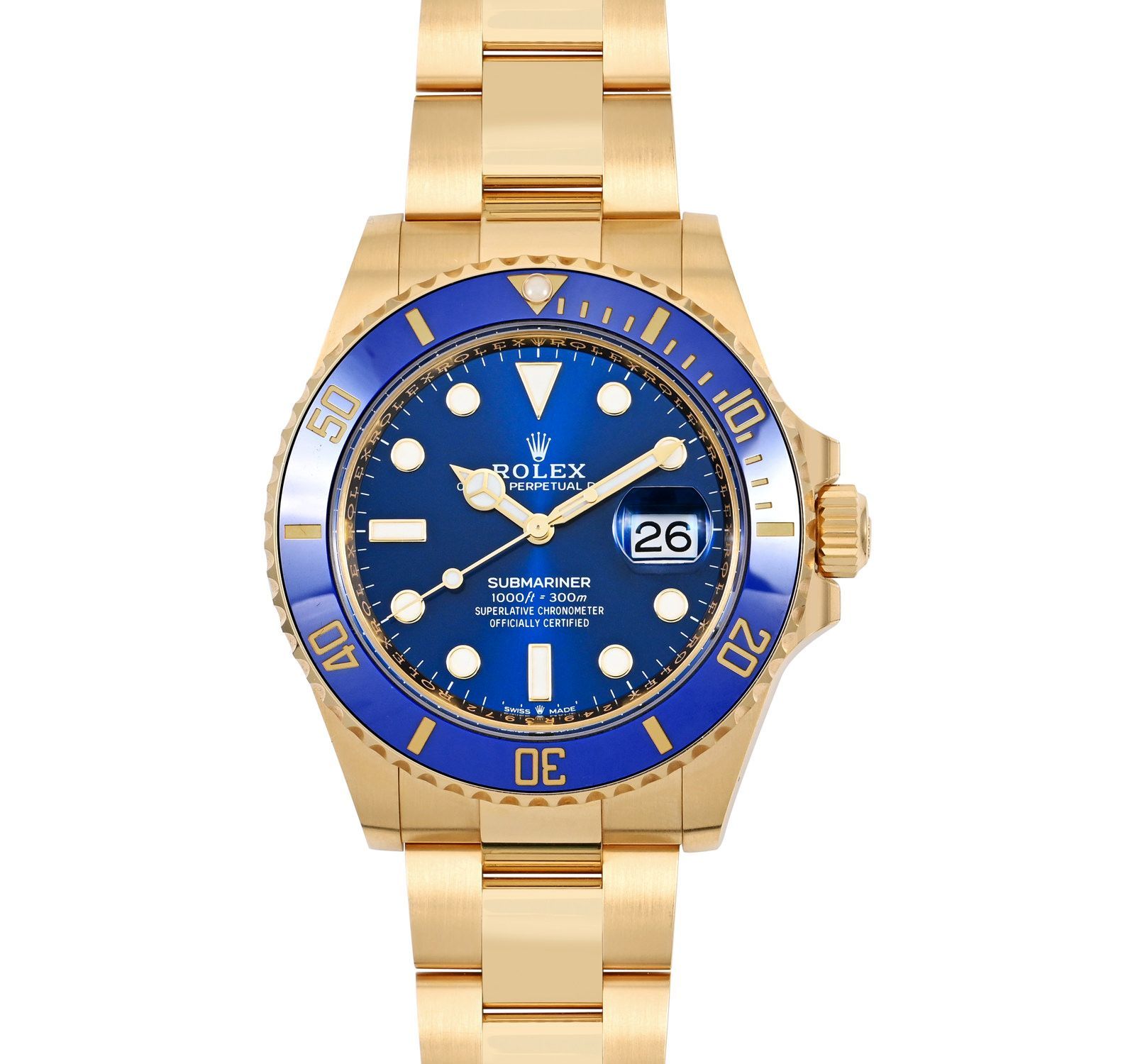 Used hotsell gold submariner