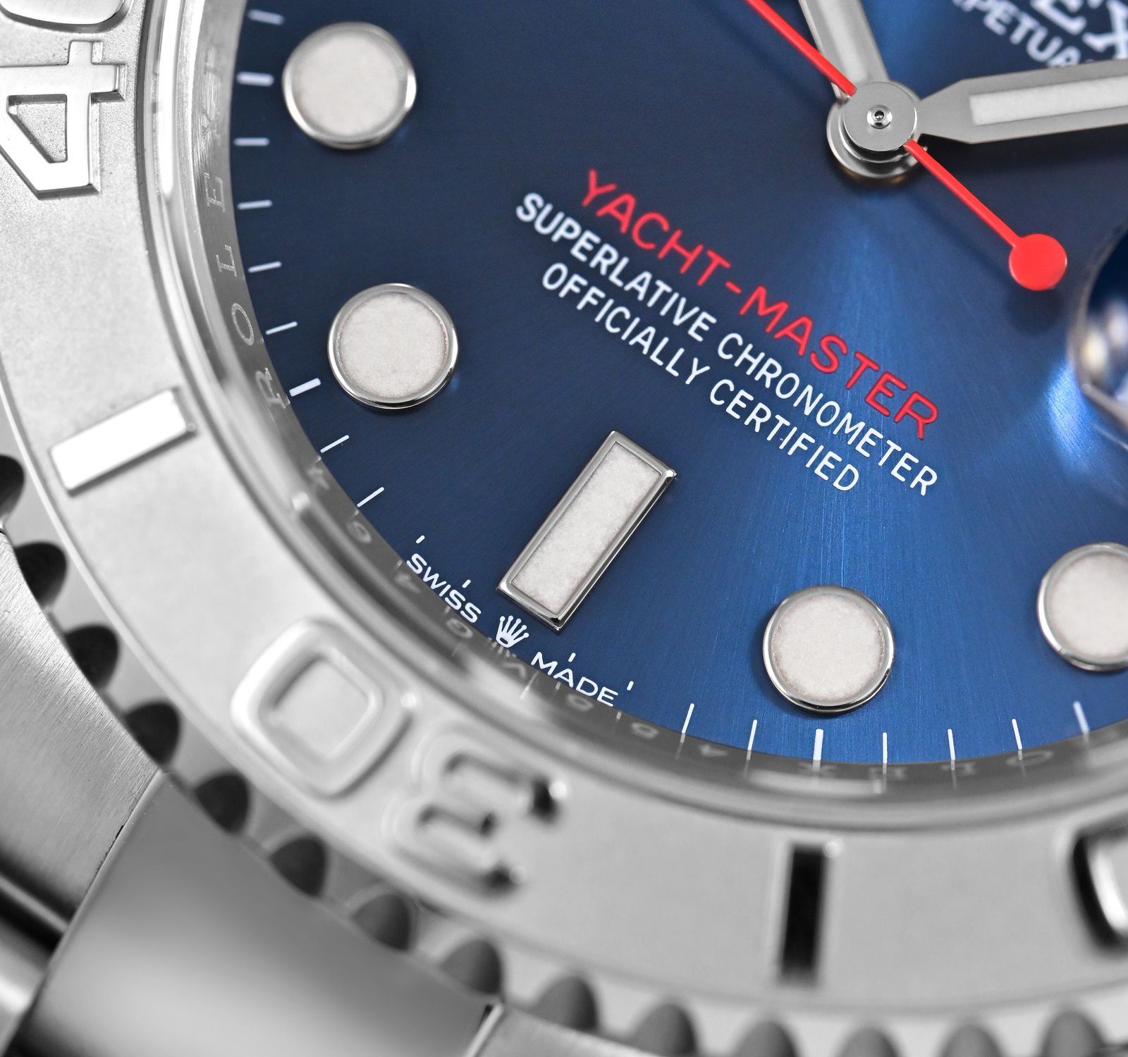 Rolex yacht master hot sale quadrante blu