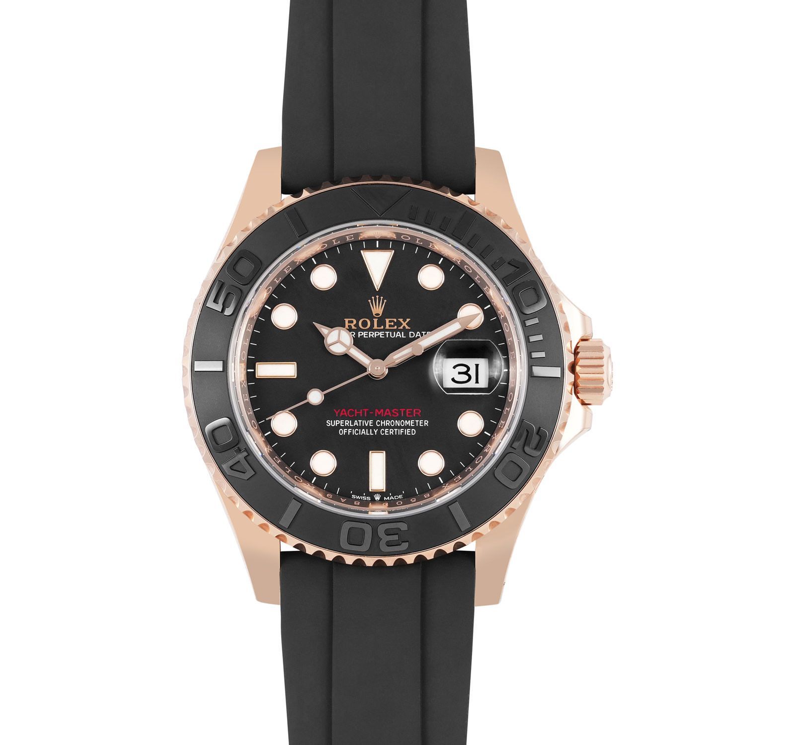 Used Rolex Yacht-Master 42 Black Dial