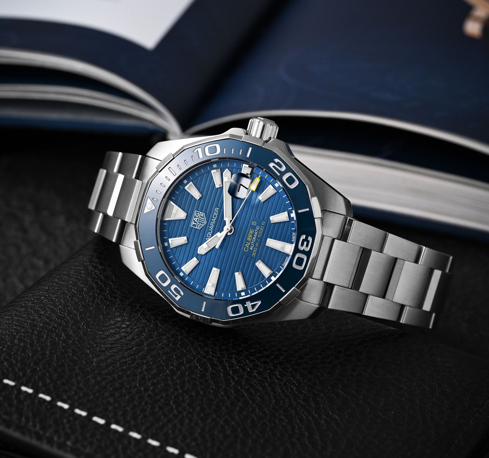 Tag Heuer Way201b.ba0927 Aquaracer Blue Dial Men's Watch