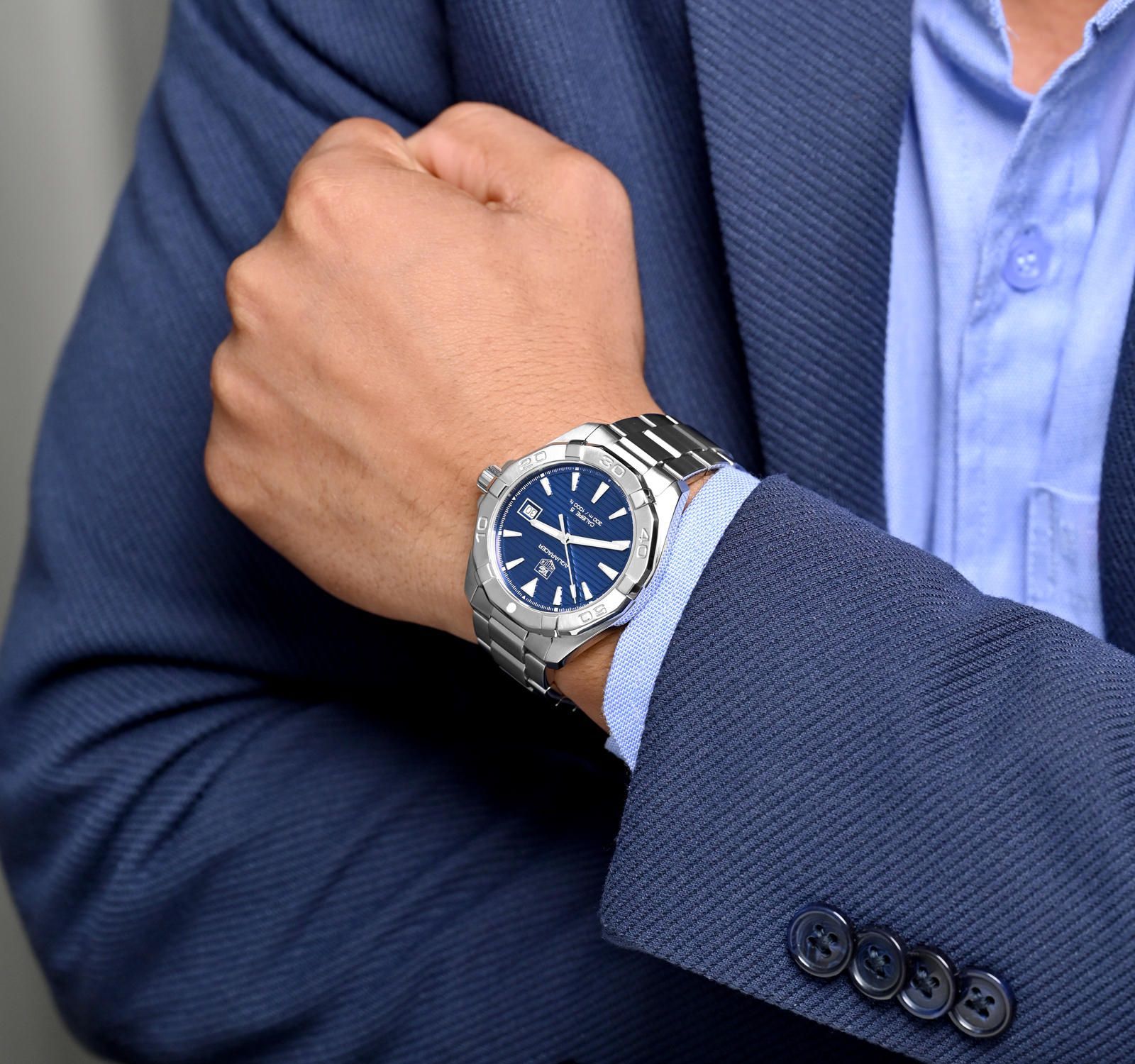 Buy TAG Heuer Aquaracer WAY2112.BA0928 Men Watch in Blue Dial