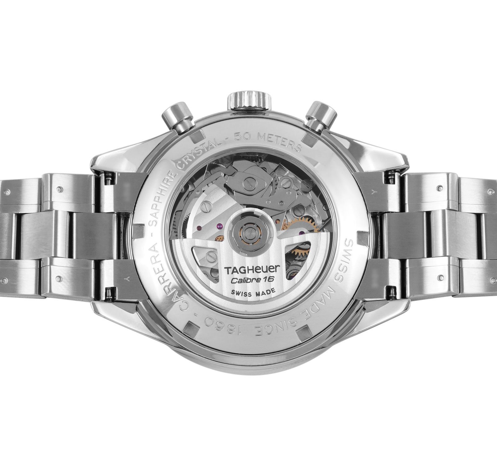 Tag heuer carrera sapphire cheap crystal 50 meters price