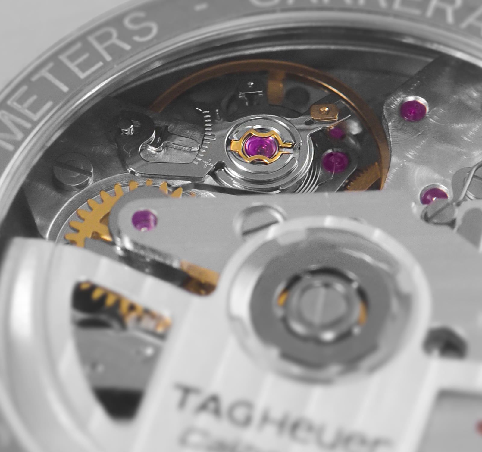 Tag heuer second sales hand movement