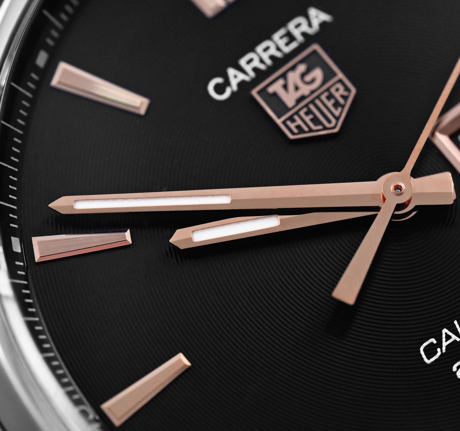 Pre-Owned TAG Heuer Carrera Men Watch in Black Colour Dial