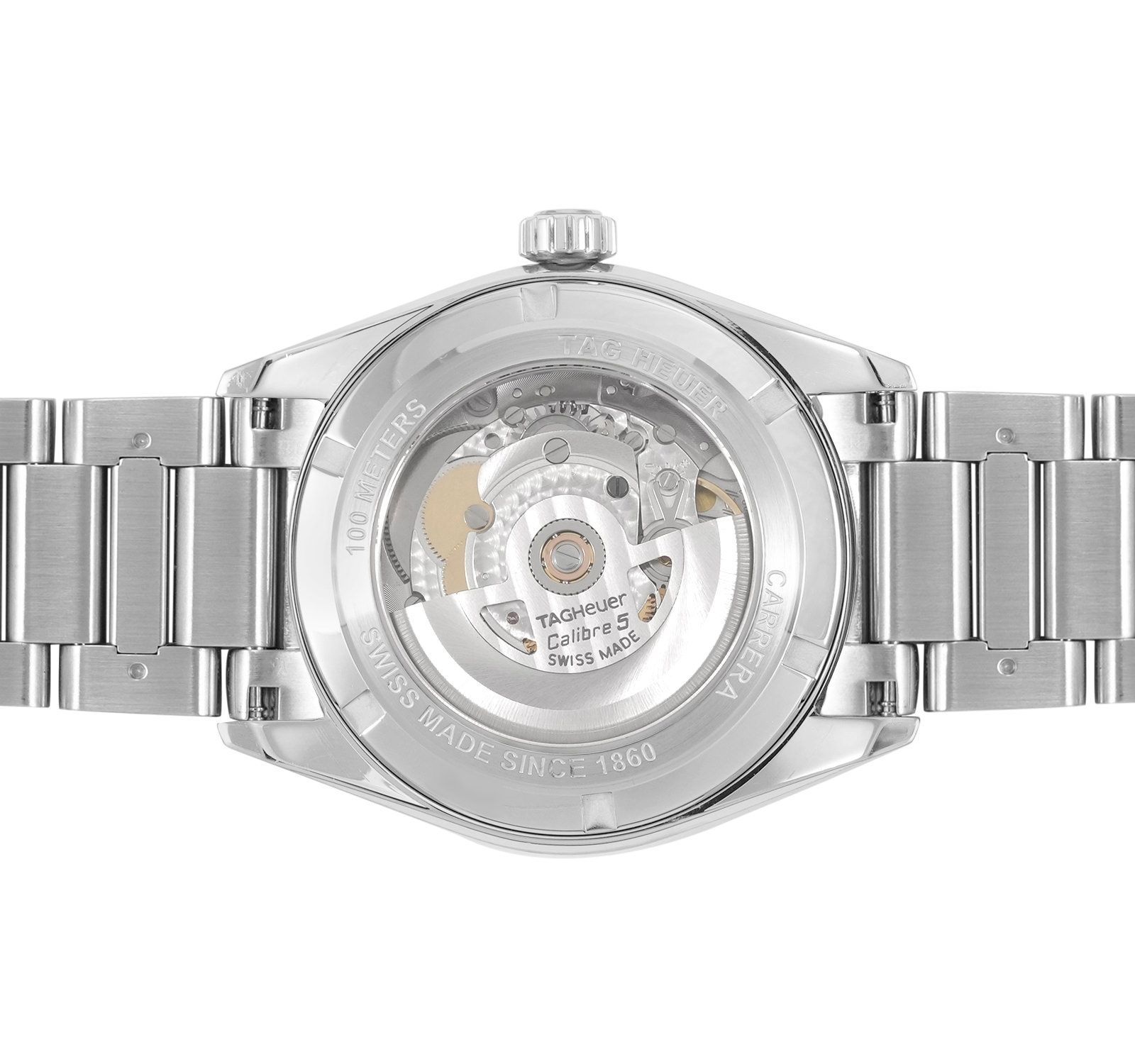 Pre-Owned TAG Heuer Carrera Men Watch in Black Colour Dial