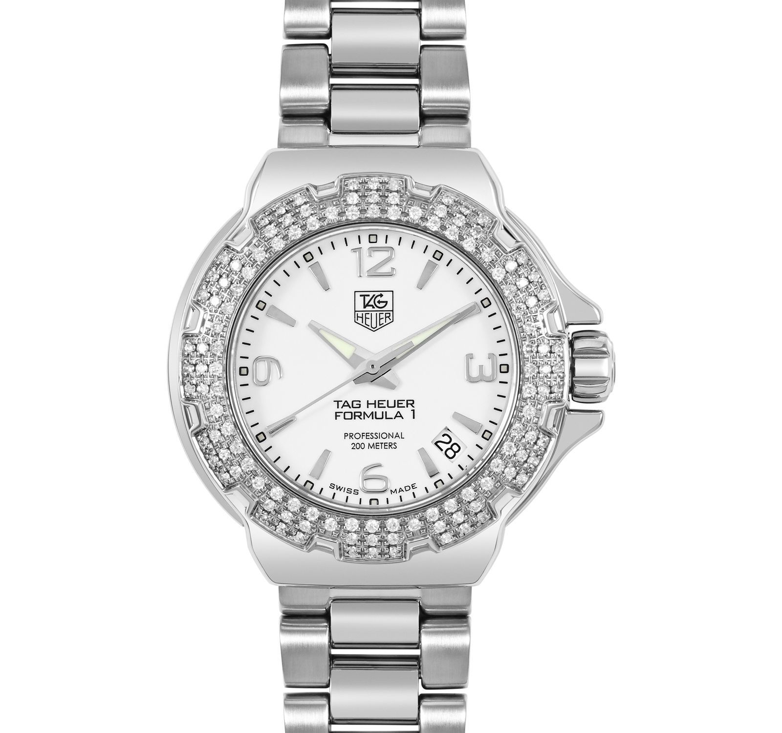 Tag Heuer Formula 1 Diamond Women's Watch WAC1215.BA0852 - WAC1215-BA0852