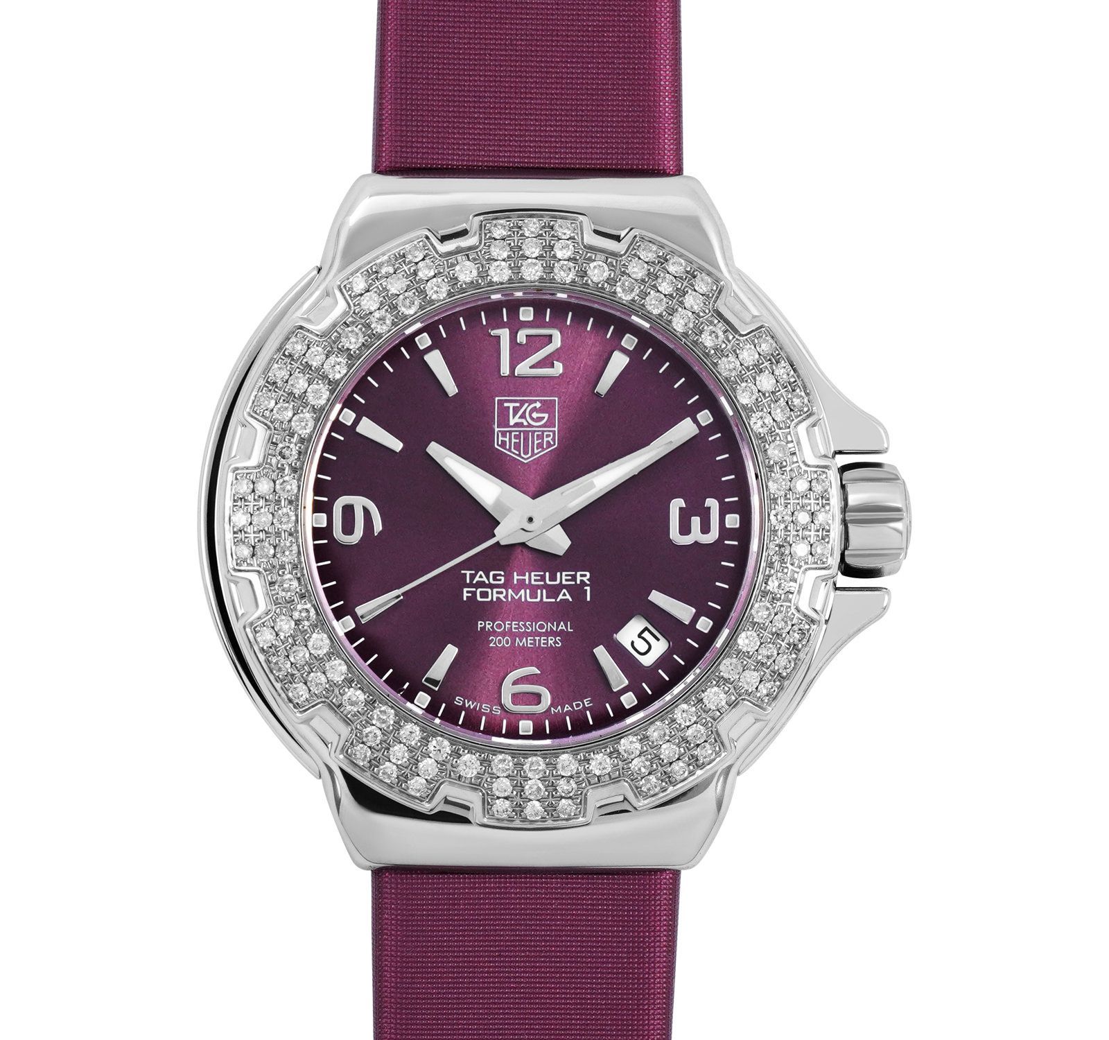 Buy TAG Heuer Formula 1 WAC1219.FC6223 Women Watch in Maroon Dial
