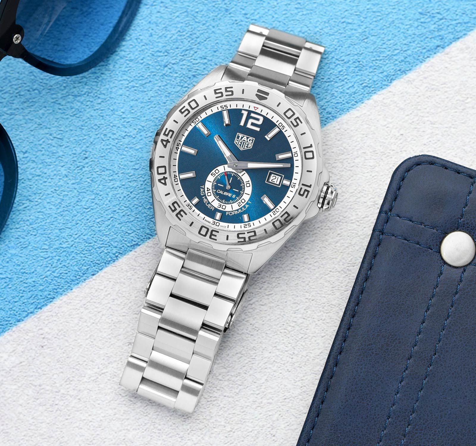 Tag heuer formula 1 calibre 6 blue on sale