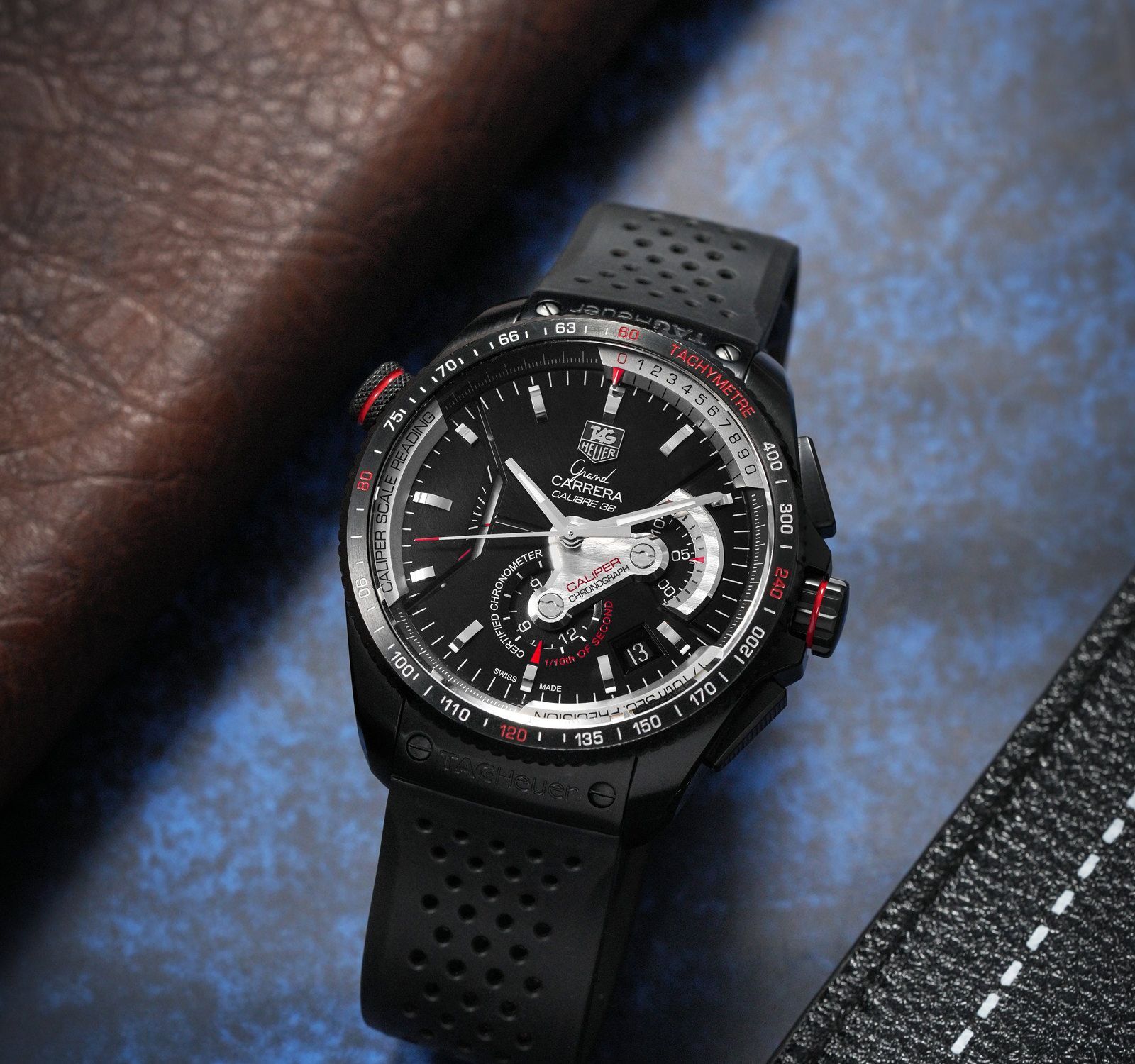 Buy Pre Owned TAG Heuer Grand Carrera CAV5185.FT6020