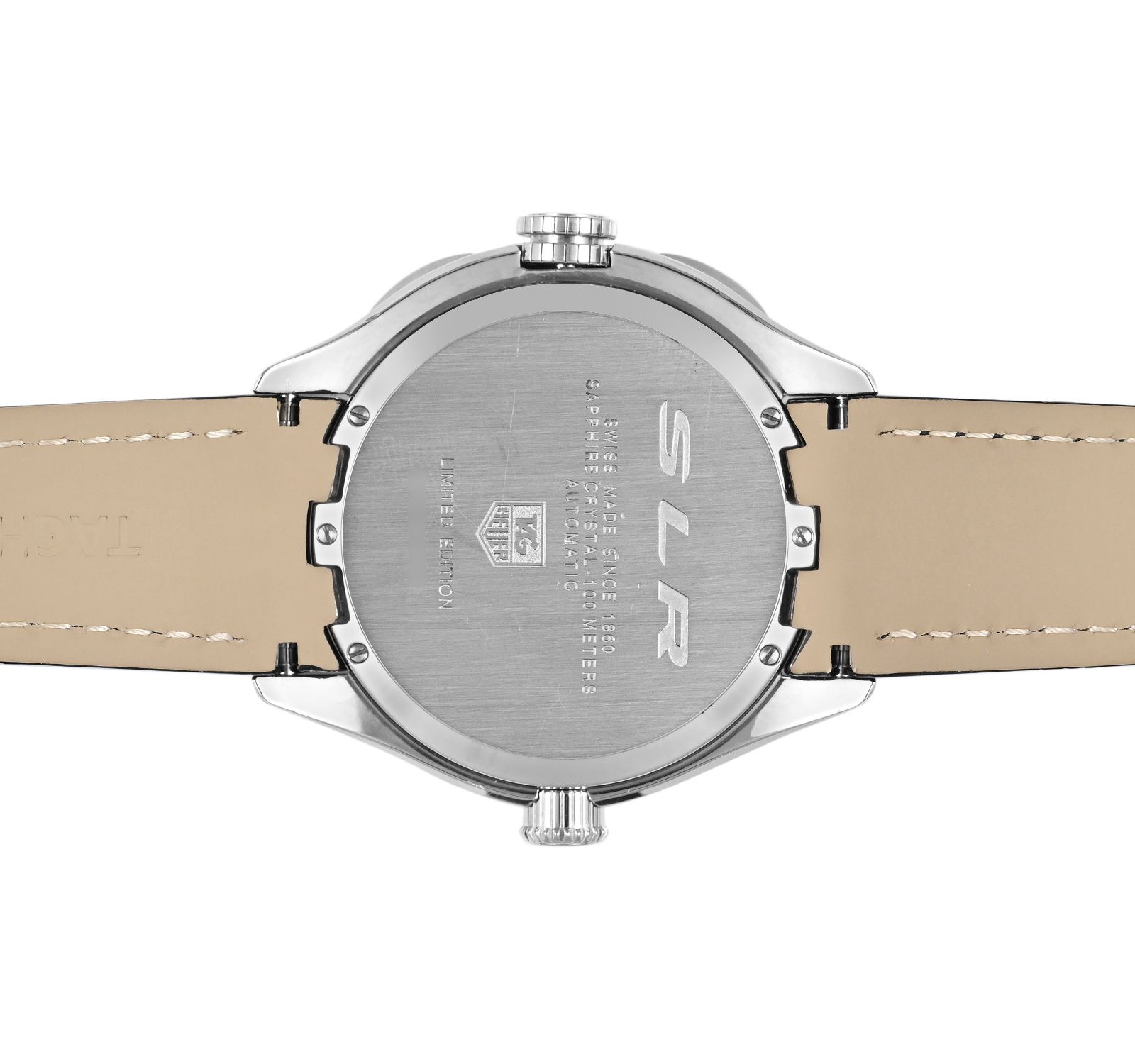 Pre-Owned TAG Heuer SLR Men Watch in Black Colour Dial