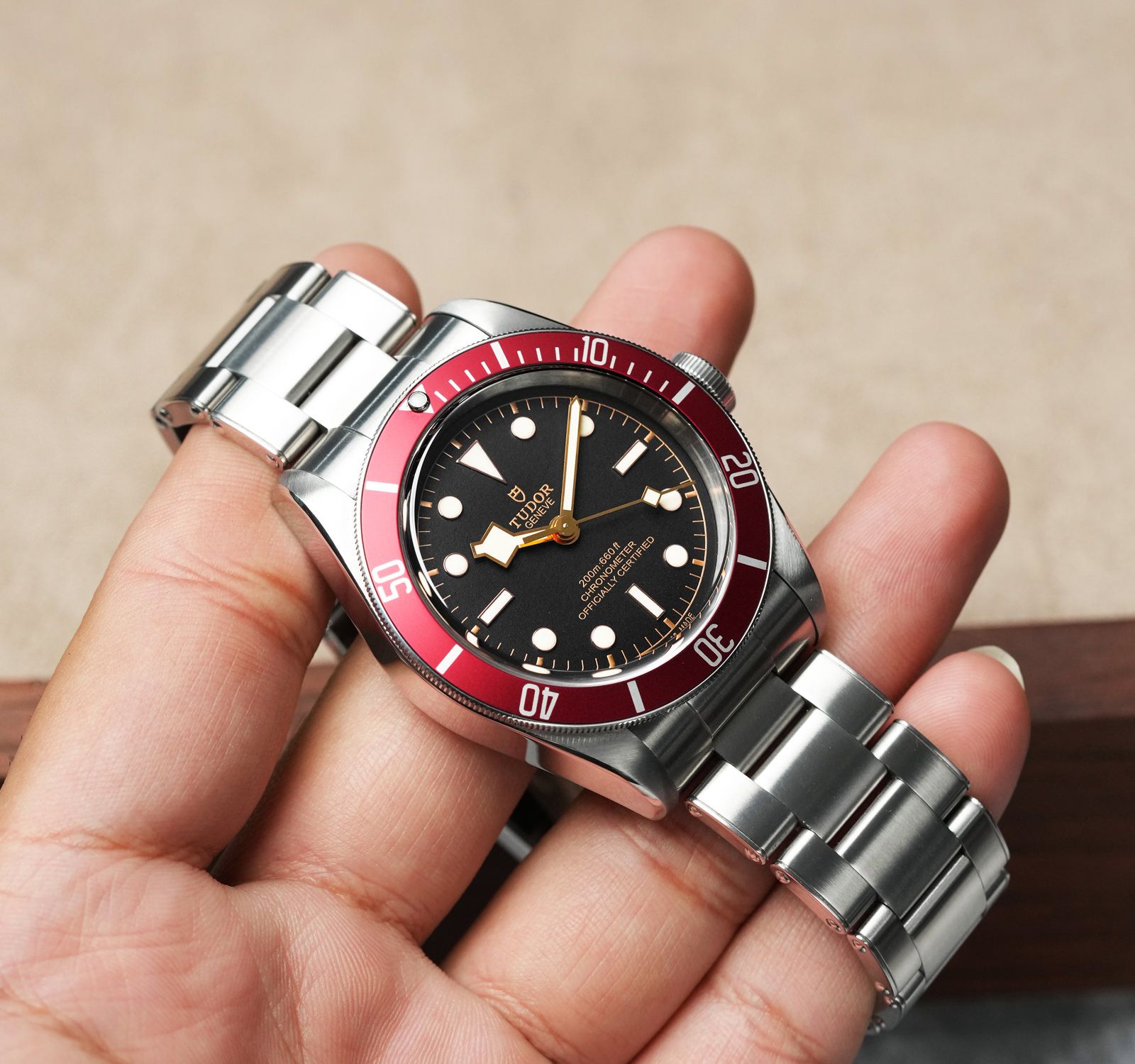 Pre-Owned Tudor Black Bay Men Watch in Black Colour Dial - Main Image