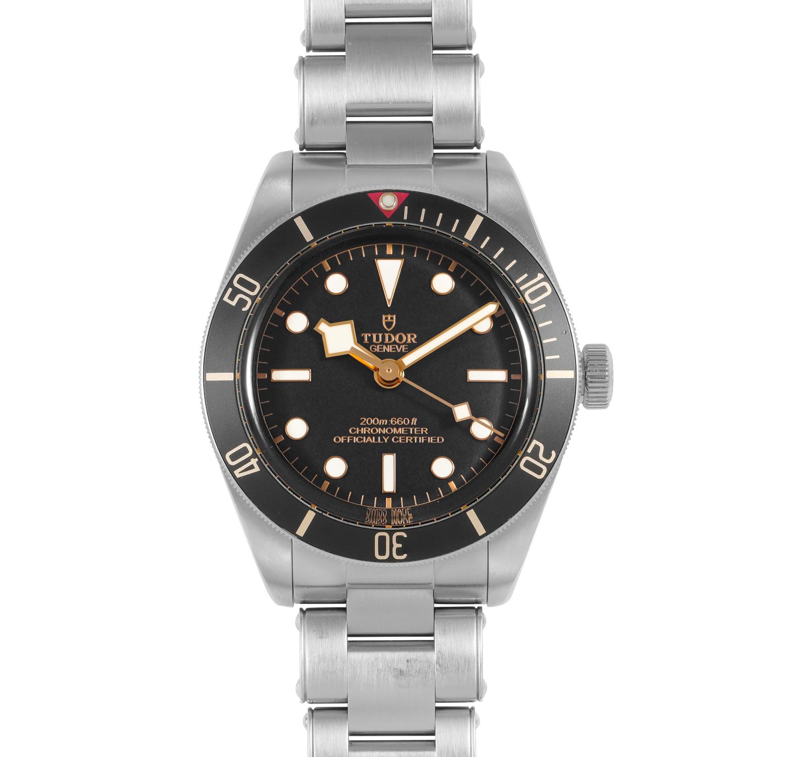 Pre-Owned Tudor Black Bay Men Watch in Black Colour Dial