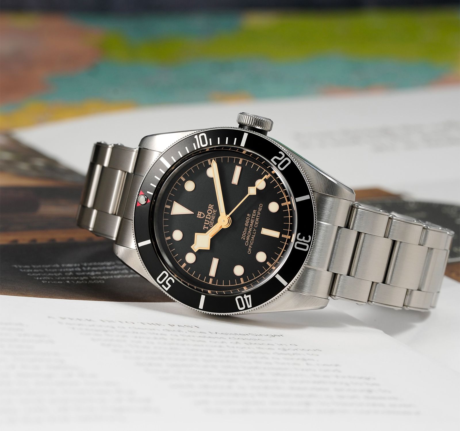 M79230n 0009 Black Bay 79230n Pre-Owned Tudor Black Bay Men Watch