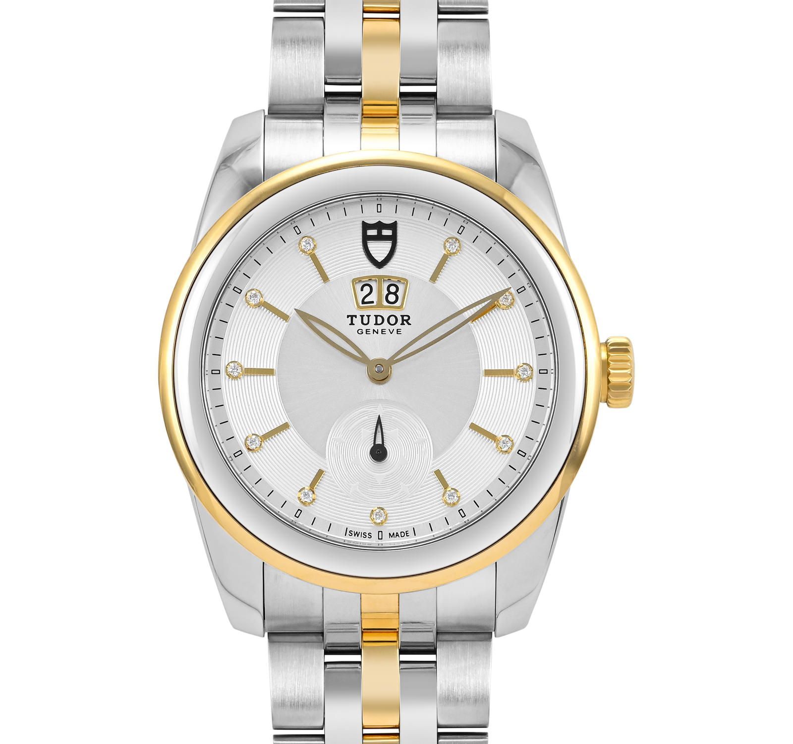 Pre-Owned Tudor Glamour Double Date