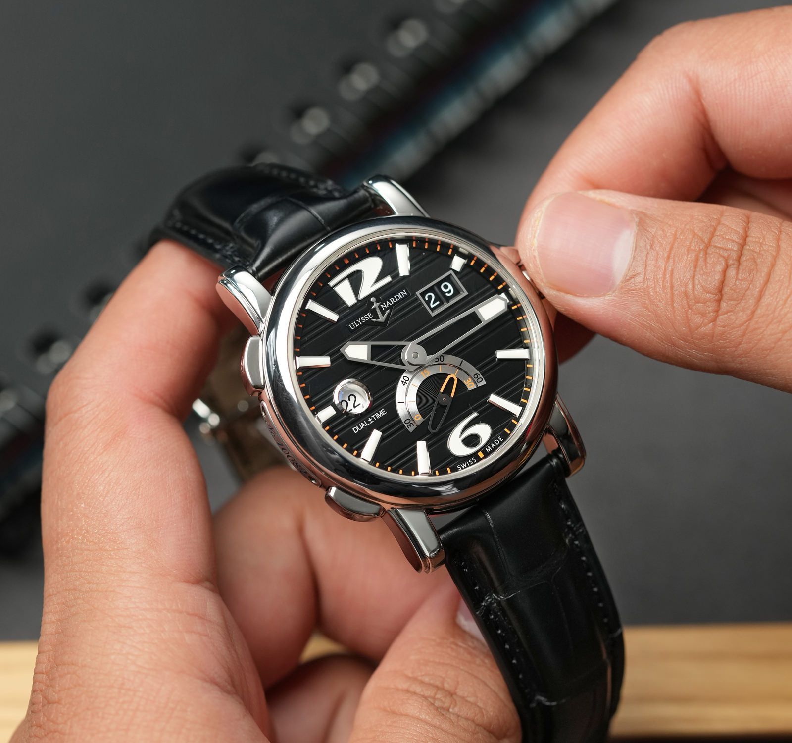 Pre-Owned Ulysse Nardin Dual Time Price