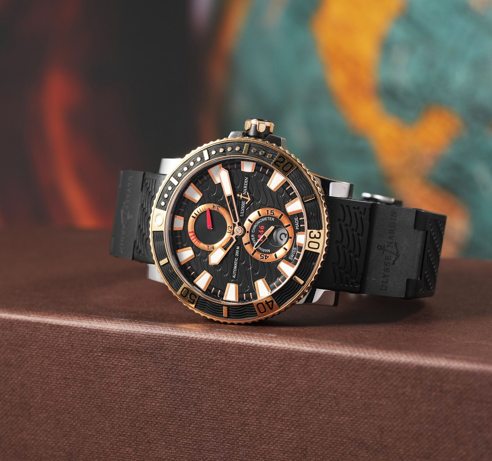 Ulysse nardin maxi marine diver titanium hot sale