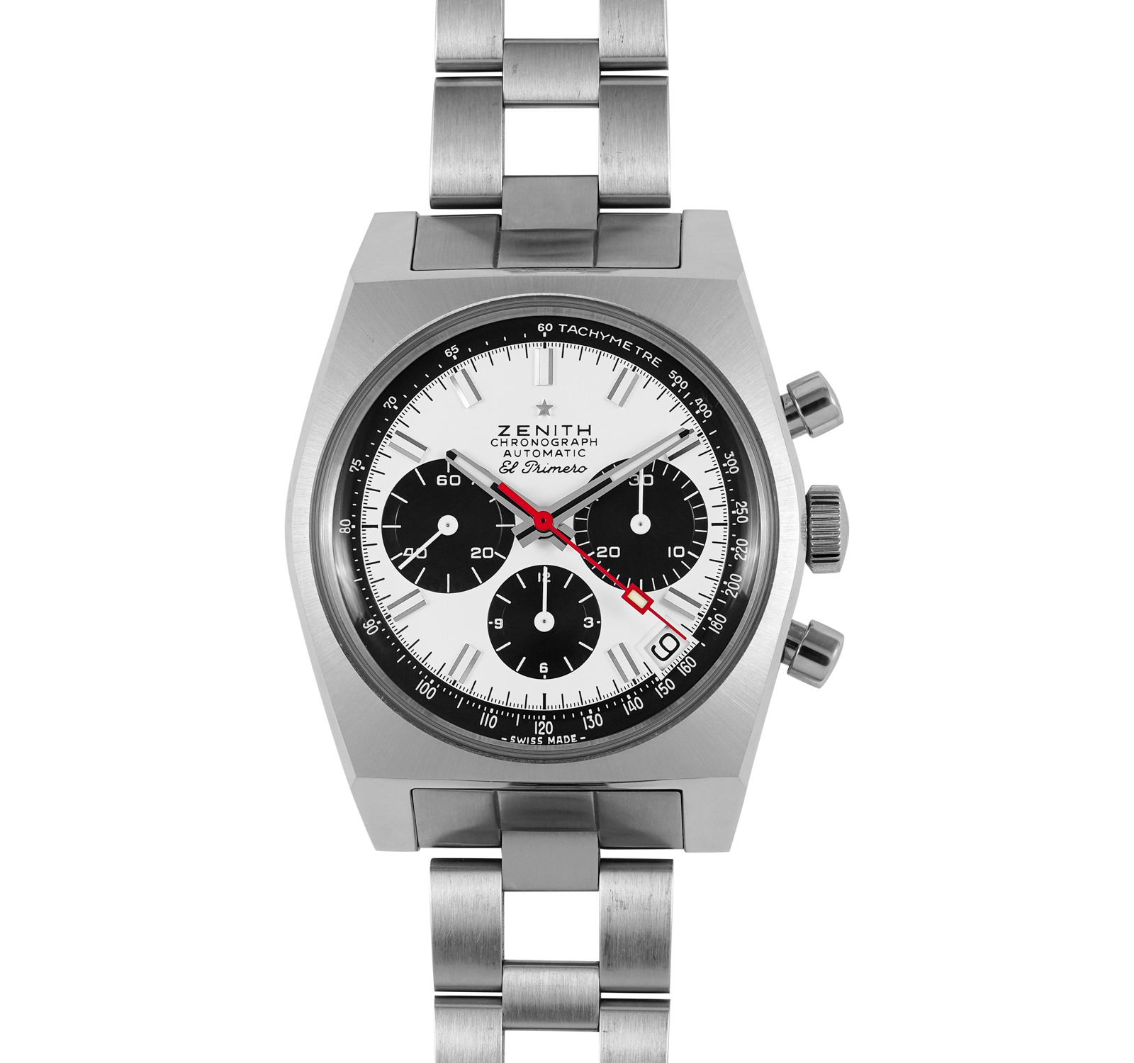 Pre-Owned Zenith Chronomaster Unisex Watch in White Colour Dial