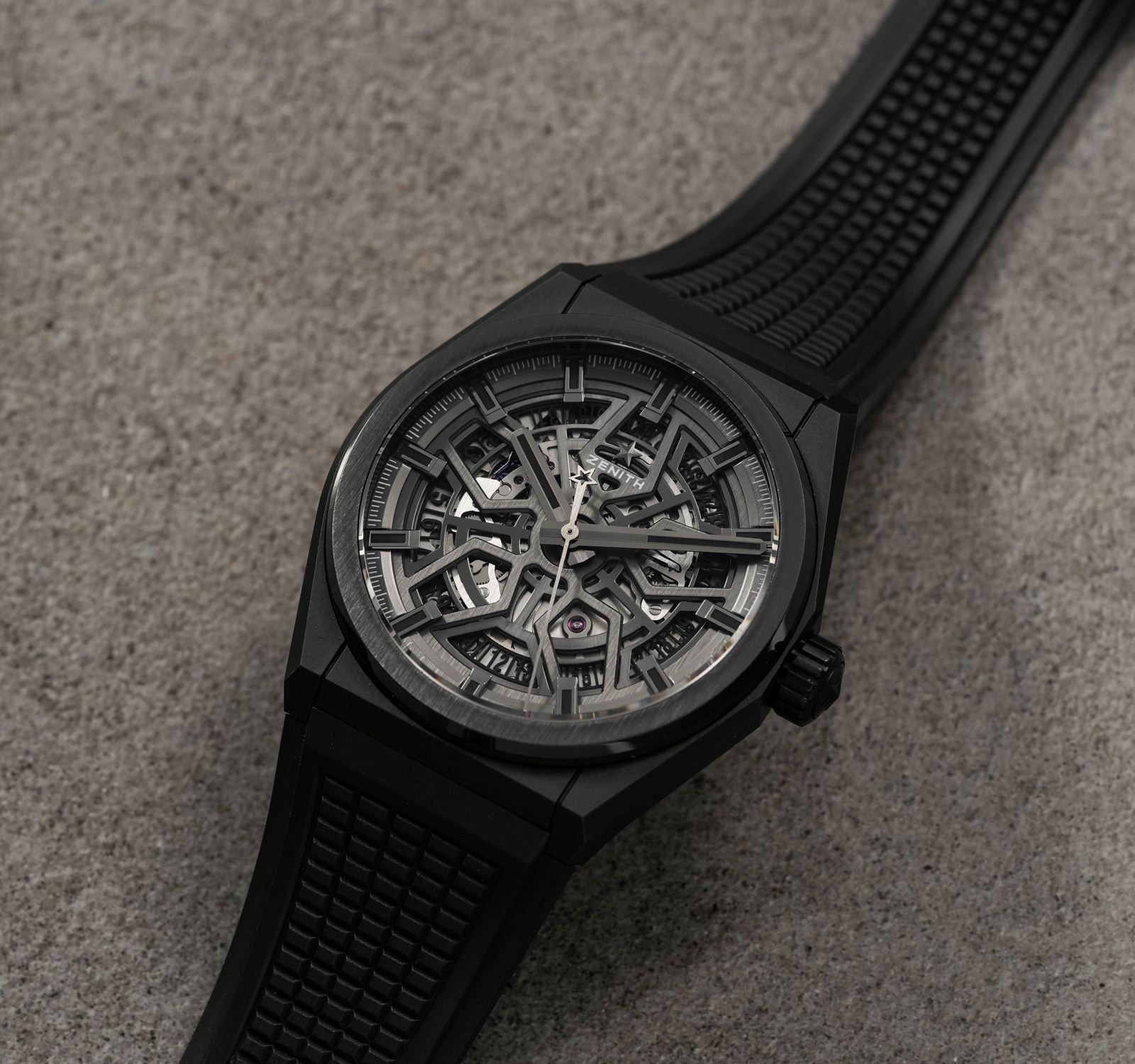 Pre-Owned Zenith Defy Men Watch in Skeleton Colour Dial