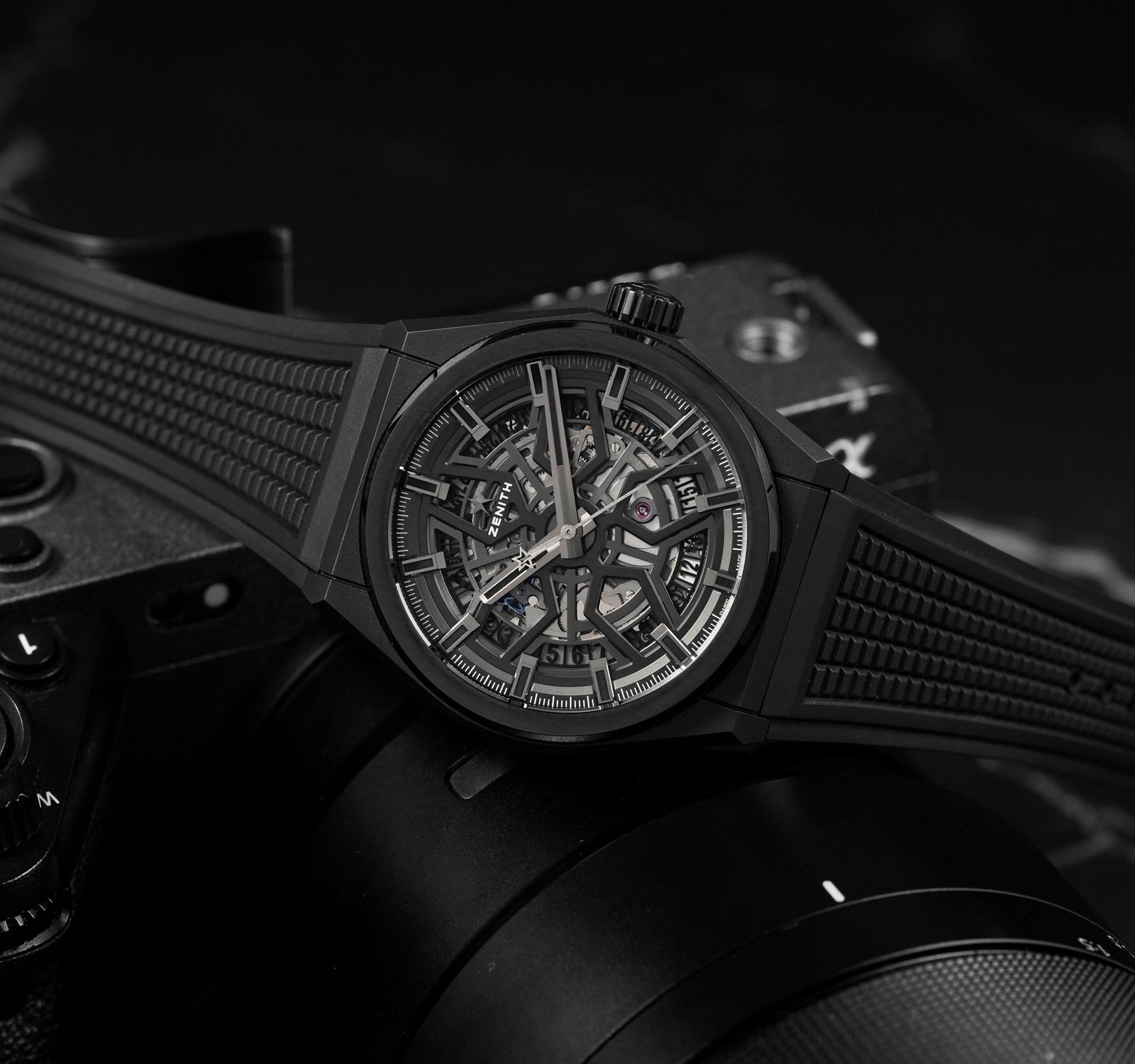 Pre-Owned Zenith Defy Men Watch in Skeleton Colour Dial