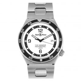 Pre-Owned Bell Ross Professional Collection Men Watch in White