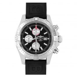 Pre-Owned Breitling Avenger Men Watch in Black Colour Dial