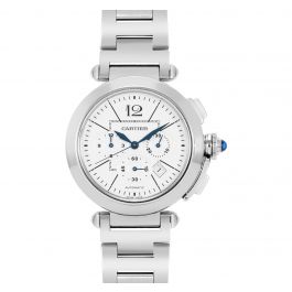 Pre-Owned Cartier Pasha de Cartier Men Watch in Silver Colour Dial