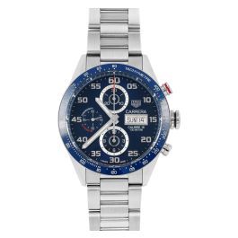 Buy TAG Heuer Carrera CV2A1V.BA0738 Men Watch in Blue Dial
