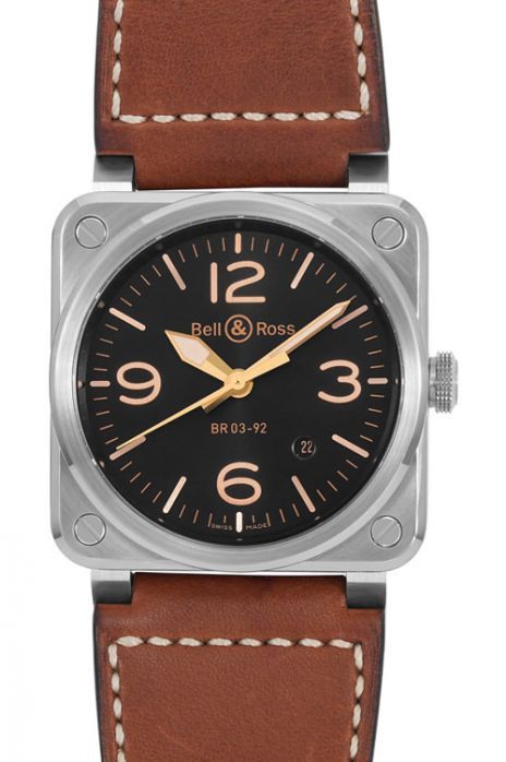 Bell & Ross Instruments BR0392-GH-ST/SCA-POWG23A