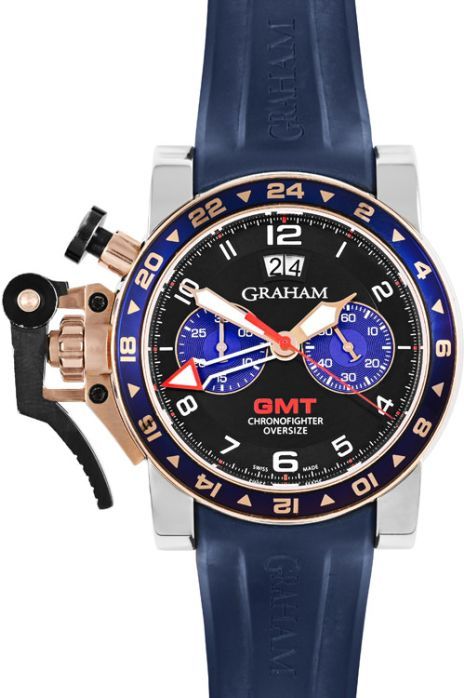 Graham Chronofighter Oversize 2OVGG.B26A.K10F-POWG13A