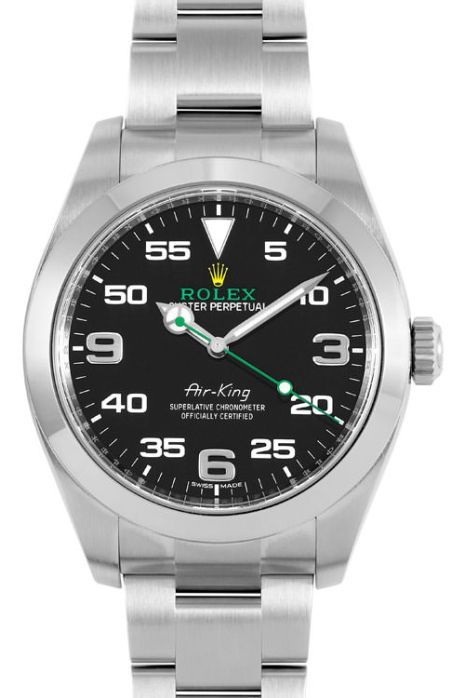 Rolex Air-King 116900-BLKNUM-POWG19B