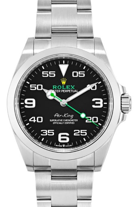 Rolex Air-King 126900-BLKNUM-POWG22A