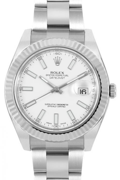 Rolex Datejust II 116334-WHTIND-POWG14A