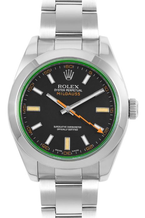 Rolex Milgauss 116400GV-BLKIND-POWG10C