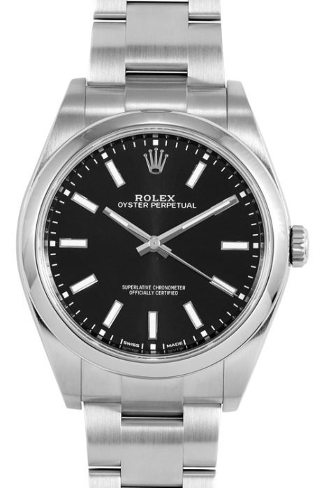 Rolex Oyster Perpetual 114300-BLKIND-POWG18A